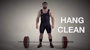 hang clean weightlifting you