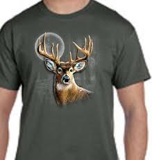 Deer Hunting Buck Wildlife Wilderness Outdoors Nature Tee T Shirt New Gift