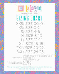 Size Chart And Pricing