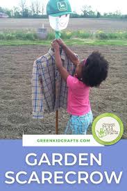 fun garden scarecrow craft for kids