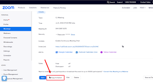 how to set up zoom meetings as the host