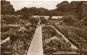 The Old English Garden 1950s What