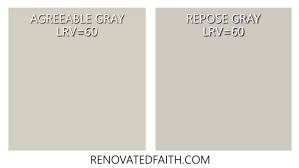 Sherwin Williams Agreeable Gray In 41