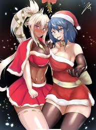 Christmas Cosplay Under The Mistletoe Together 