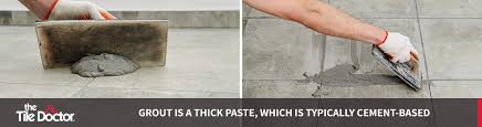 epoxy grout vs cement grout tile doctor