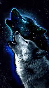 wolf hawl art iphone wallpaper iphone