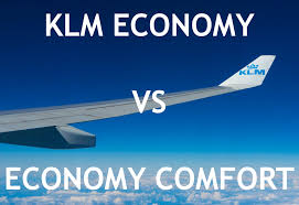 klm economy vs economy comfort