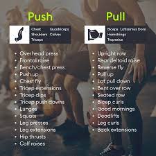 routine with push pull workouts