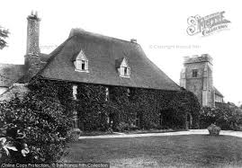 Photo Of Great Chart Court Lodge And St Marys Church 1908