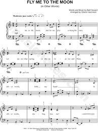 Take five available in korea worldwide. Frank Sinatra Fly Me To The Moon Sheet Music Easy Piano In A Minor Download Print Sku Mn0153339