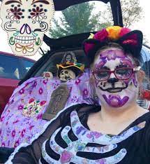 The costume itself was easy. Diy Gato Muertos Day Of The Dead Costume For Women Costume Yeti