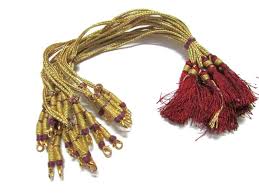 12 pcs new indian gold necklace threads