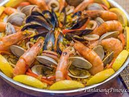 seafood paella recipe panlasang pinoy