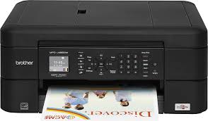 Best Buy Brother Mfcj485dw Wireless Allinone Printer Black Mfc J485dw
