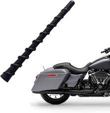 Amazon.co.jp: 7インチ ショートバイクアンテナ Harley Davidson Tour Electra Road Street  Glide Trike Ultra Classic 1989-2021に対応 フレキシブルラバーアンテナ交換用 ラジオ受信を最適化する設計 : 車＆ バイク