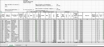 salary sheet format in excel s k