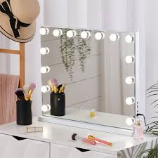 bluetooth hollywood makeup mirror led