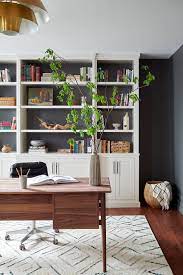 moody home office reveal in