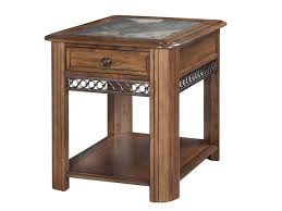 madison rectangular drawer end table