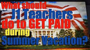 what should j1 teachers do to get paid
