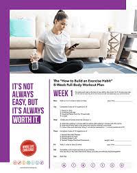 8 week full workout plan free