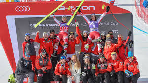 Die steirerin musste sich in der ersten. Doppelsieg In Zweiter Cortina Abfahrt Osv Osterreichischer Skiverband