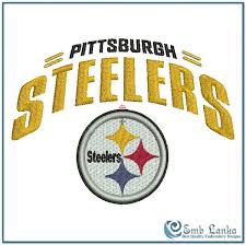 We are also going to take a quick look at the team's previous logos and. Pittsburgh Steelers Logo 2 Embroidery Design Emblanka