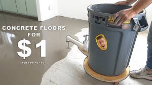 diy self leveling concrete floors 1