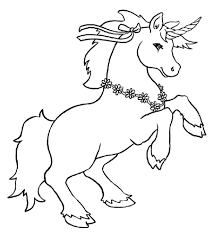 Coloring Pages Unicorn Pics Tolorloring Pages Cute Free