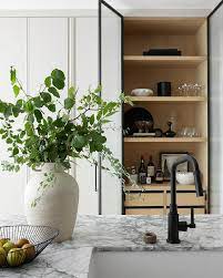 Glass Door Kitchen Cabinets Design Ideas