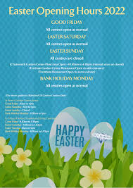 easter opening hours 2022 blue diamond
