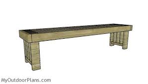 Simple 2x4 Bench Plans Myoutdoorplans