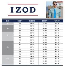 41 Expert Izod Clothing Size Chart