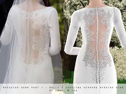 bella swan s wedding gown