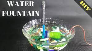 how to make a water fountain at home