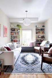 small narrow living room decorating