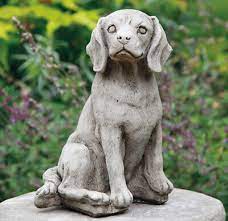 Beagle Dog Statue Reconstituted Stone