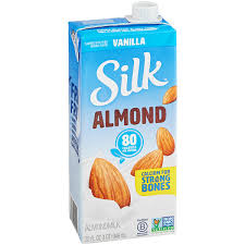 silk vanilla almond milk 32 fl oz 6