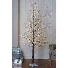 Deluxe Snow Tree With Led Lights 6ft