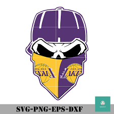The current status of the logo is active, which means the logo is currently in use. Los Angeles Lakers Logo Svg Lakers Skull By Donedoneshop On Zibbet