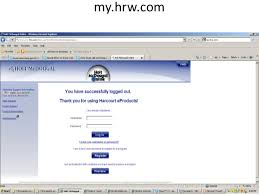 How to log in to My HRW com   YouTube Maths homework help ks 