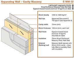 New Party Wall Detail Issued By Robust