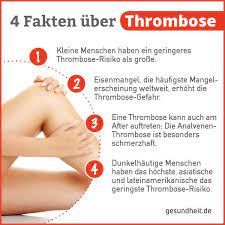 It includes deep vein thrombosis and pulmonary thrombosis. Thrombose Erkennen Anzeichen Symptome Gesundheit De