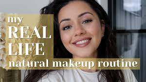 real life natural makeup routine