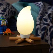Campfire Night Light Crate And Barrel Room Themes Night