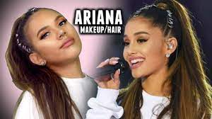 ariana grande makeup and hair tutorial