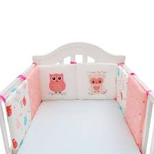 6pcs baby infant bed protector cot