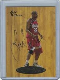 Details About Lee Wilson Arkansas Razorbacks Basketball Genuine Article Auto Autograph Card