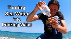 sea water into drinking water
