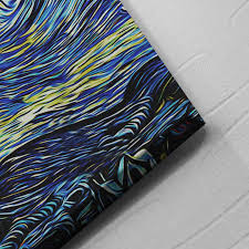 Starry Night Canvas Print Wall Art